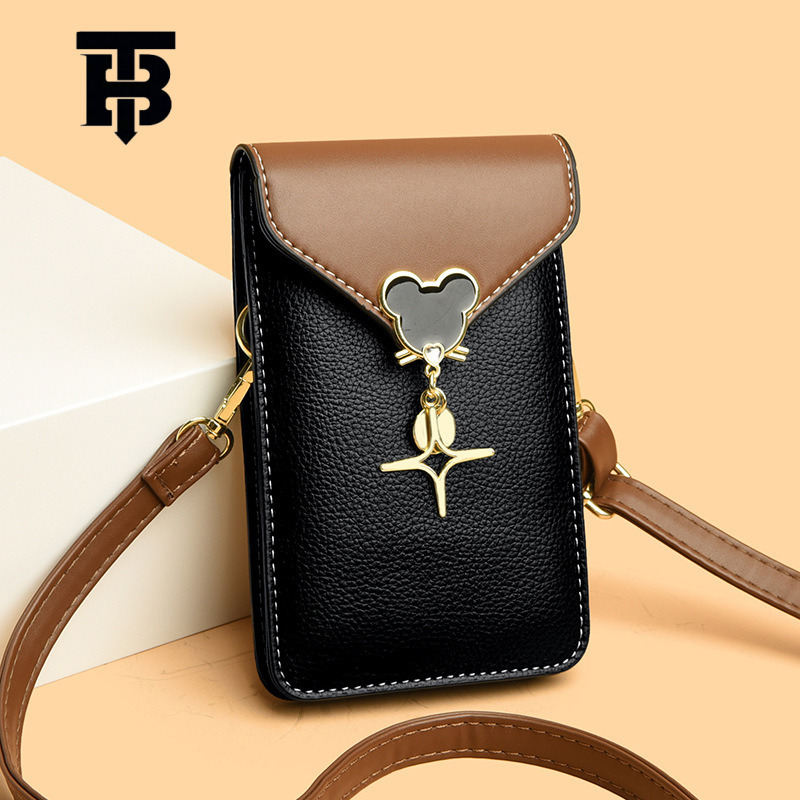 TB BHULAMTE Designer Bag 2025 Summer Luxury Bag New Women's Phone Bag Single Shoulder Crossbody Bag Fashionable Textured Vertical Small Bag Whole