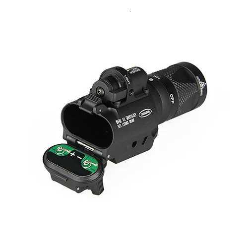 X400V Flashlight with Red Laser Sight For Handguns Long Guns M1913 Picatinny Rails HK150083XJ250905