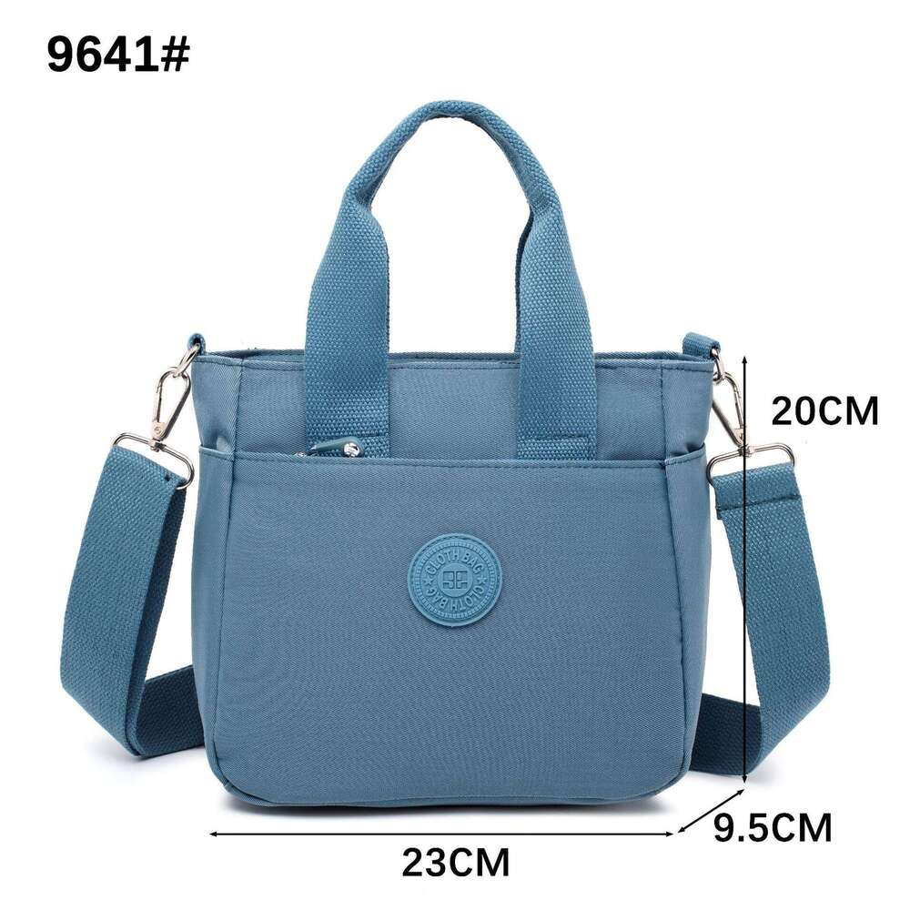 Casual Handbag Commuter Water-Resistant Nylon Crossbody Bag