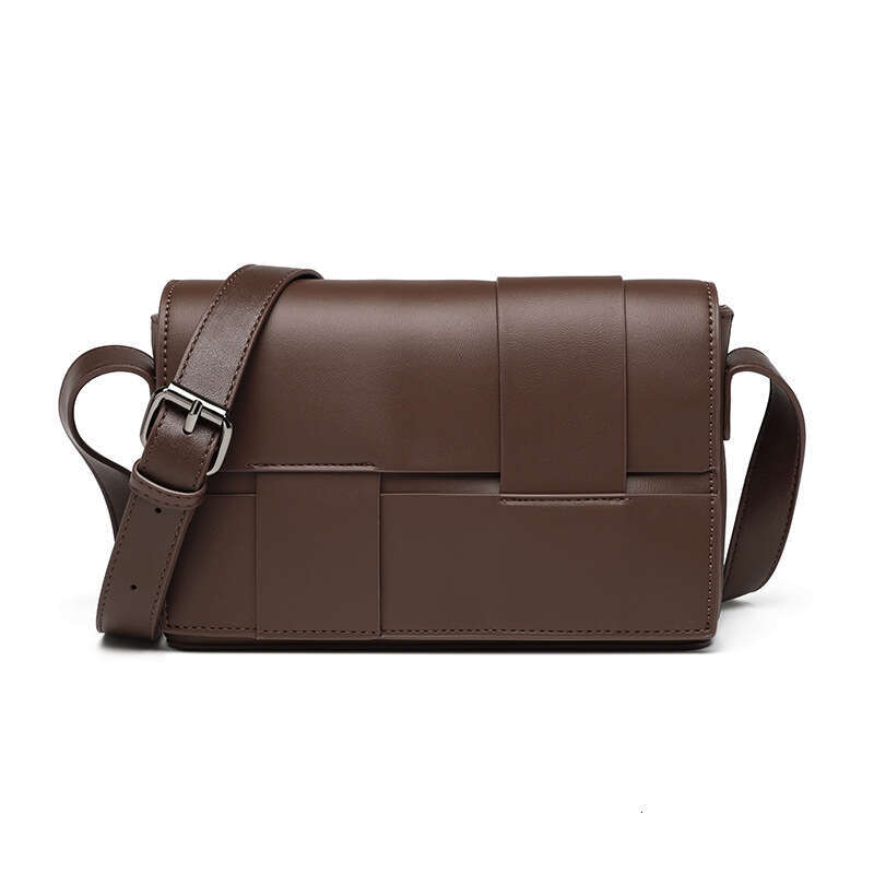 New Niche Design Fashion Woven Crossbody High-End Small Square Versatile Simple Trendy Shoulder Bag for Women