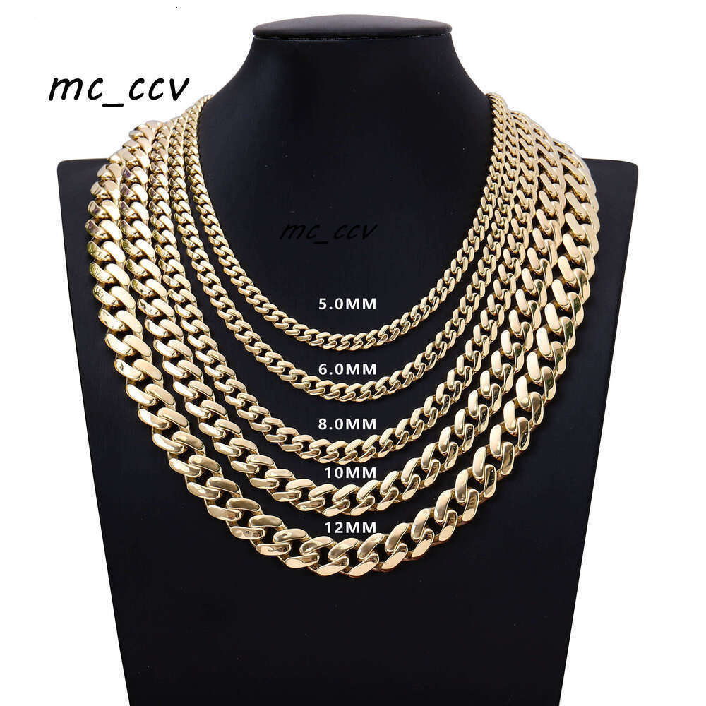 Custom Wholesale Price Hip Hop Mens HipHop Necklace DEF Vvs Moissanite Cuban Link Chain For Men