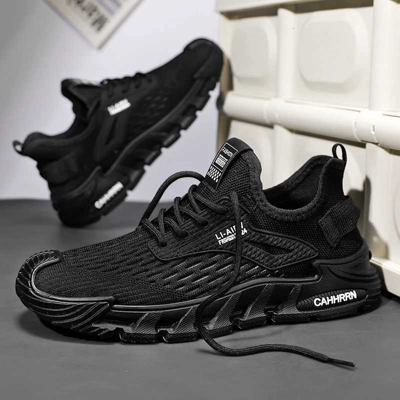 Mens new mesh breathable casual stylish and versatile softsoled lowtop casual shoes Z250905