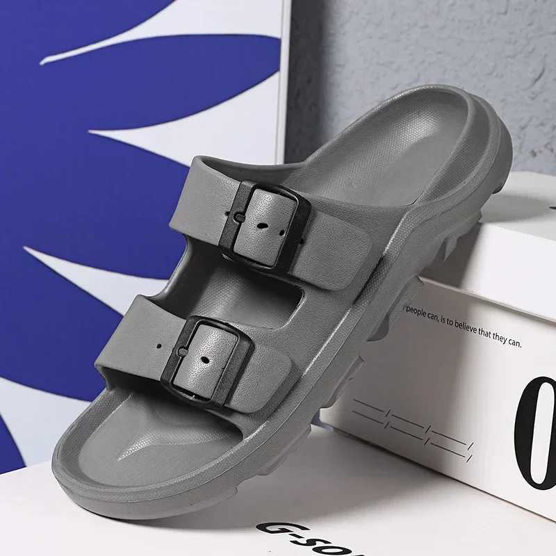 Summer Rubber Beach Slippers Slides Slip On Sandals Indoor Home Shoes Outdoor EVA Soft Comfortable Lightweight Big Size 47 48 W250905