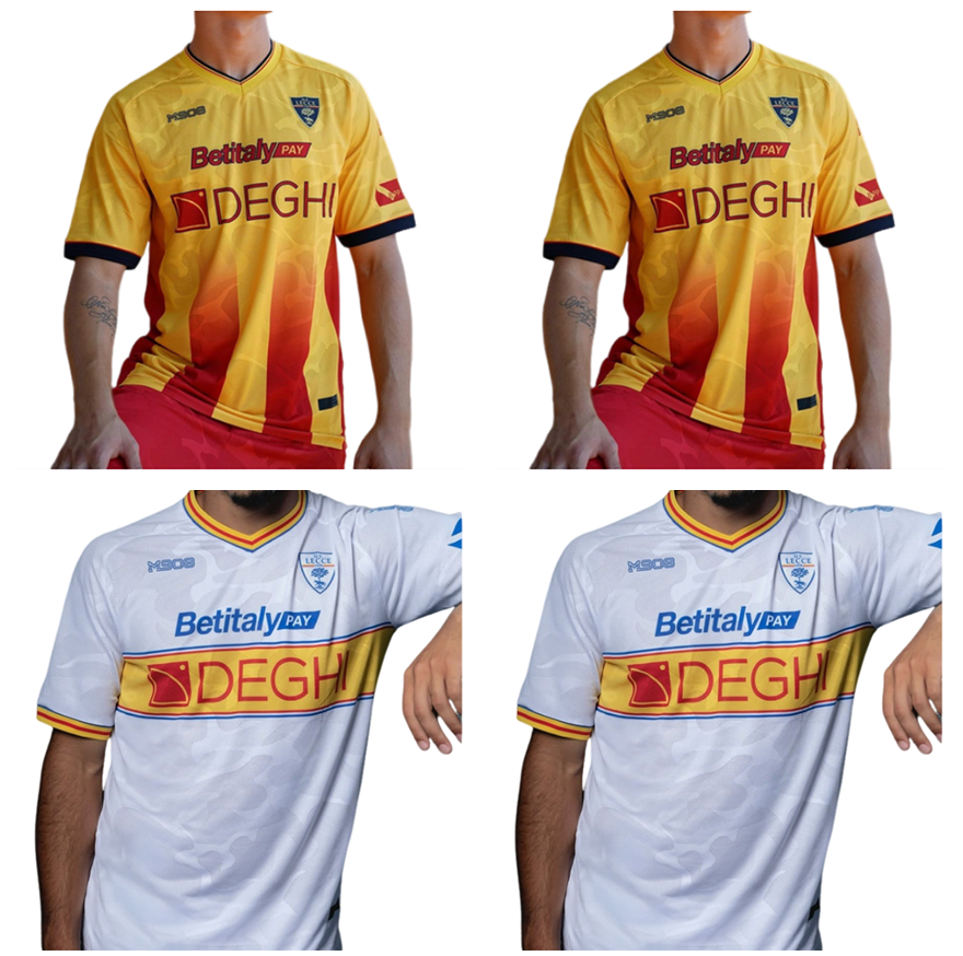 24 25 Lecce KRSTOVIC BANDA soccer jerseys 2025 2026 DORGU home Federico MARCHWINSKI SANSONE RAMADANI DAKA GALLO OUDIN BASCHIROTTO Falcone Marin Football shirt