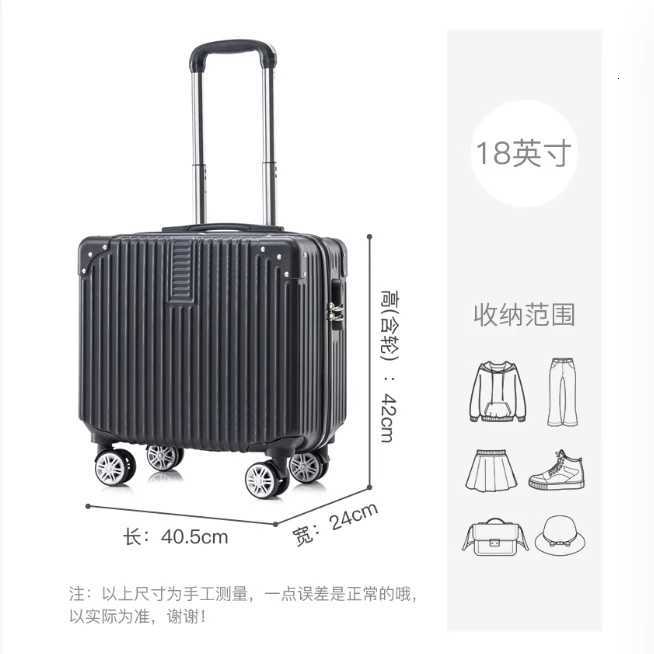18inch Luggage Can Board 2025 New Style Fashion Suitcase Trolley Case Z250905