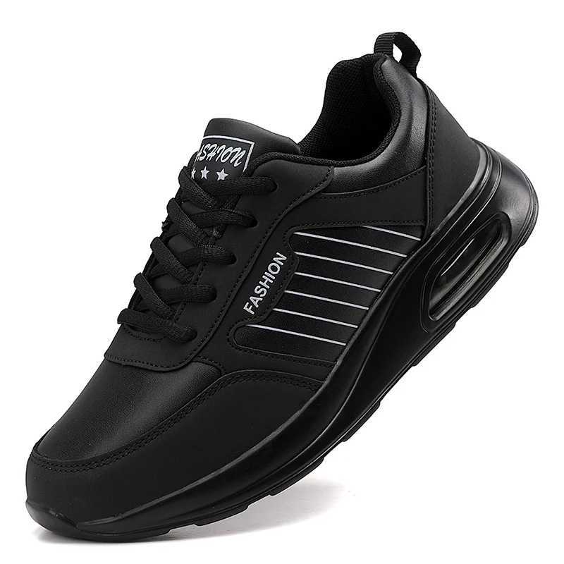 igh Quality Waterproof Autumn Running Shoes Women Leather Nonslip Casual Sneakers Ladies Lightweight Fitness Walking Shoes Z250905