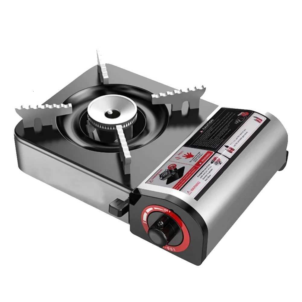 Portable Gas Stove Adjustable Butane Camping Stove Windproof SingleBurner Butane Stove for Camping TailgatingXJ250905
