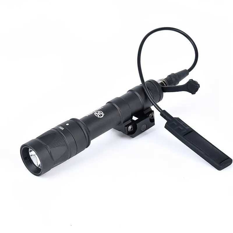 WADSN M600W M600 Tactical Powerful Flashlight Airsoft Scout Rifle Gun Weapon Hunting LED Strobe Light Fit 20mm Picatinny RailXJ250905