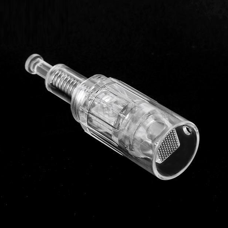 Silicone Tip Nano Needles MTS Treatments Mesotherapy Tips Facial Rejuvenation Dermapen Screw Cartridges 9 12 24 36 42 Pins