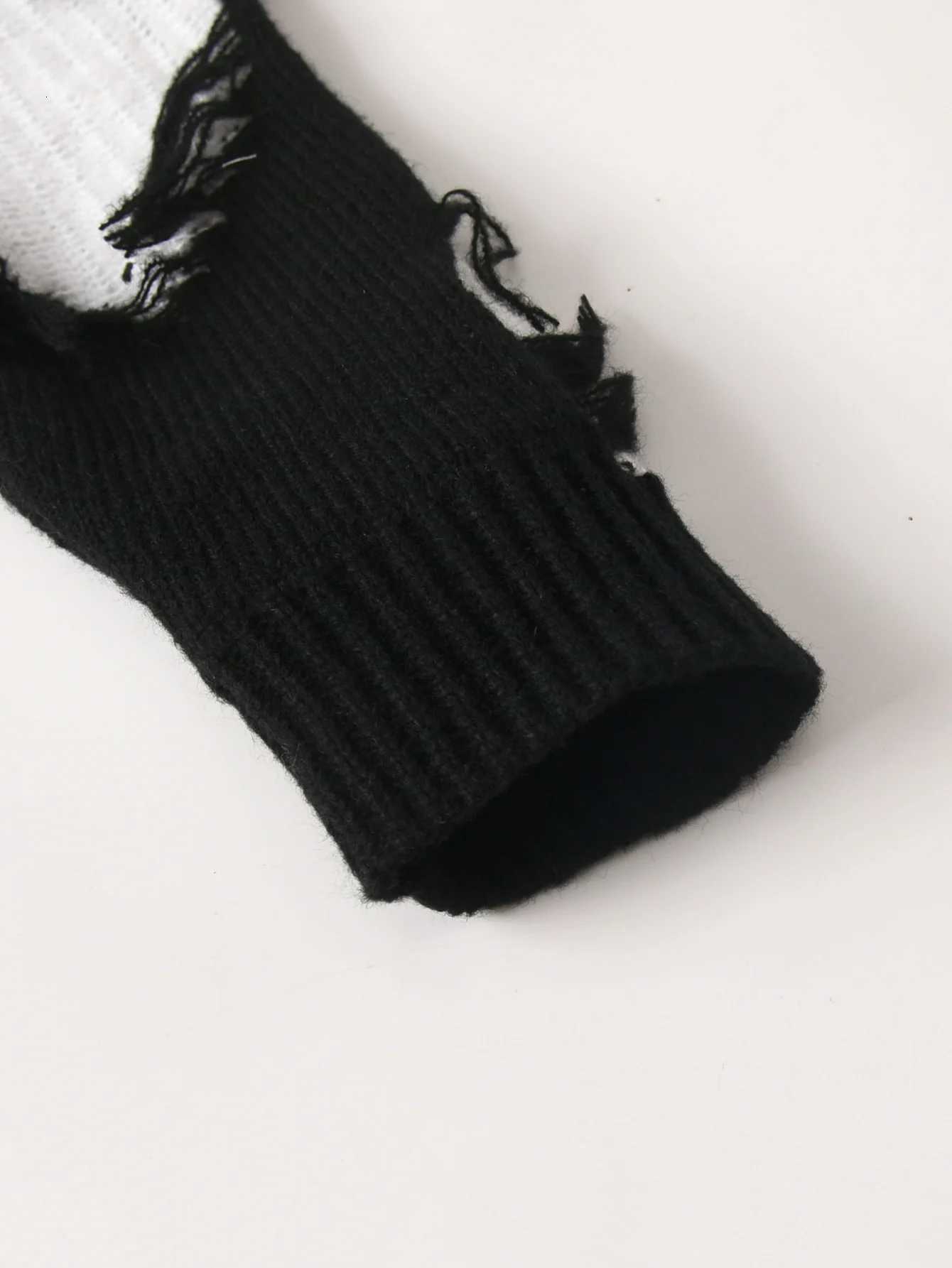 street style star sweater knitted pullover suitable for daily leisure in spring autumn and winter Z250905