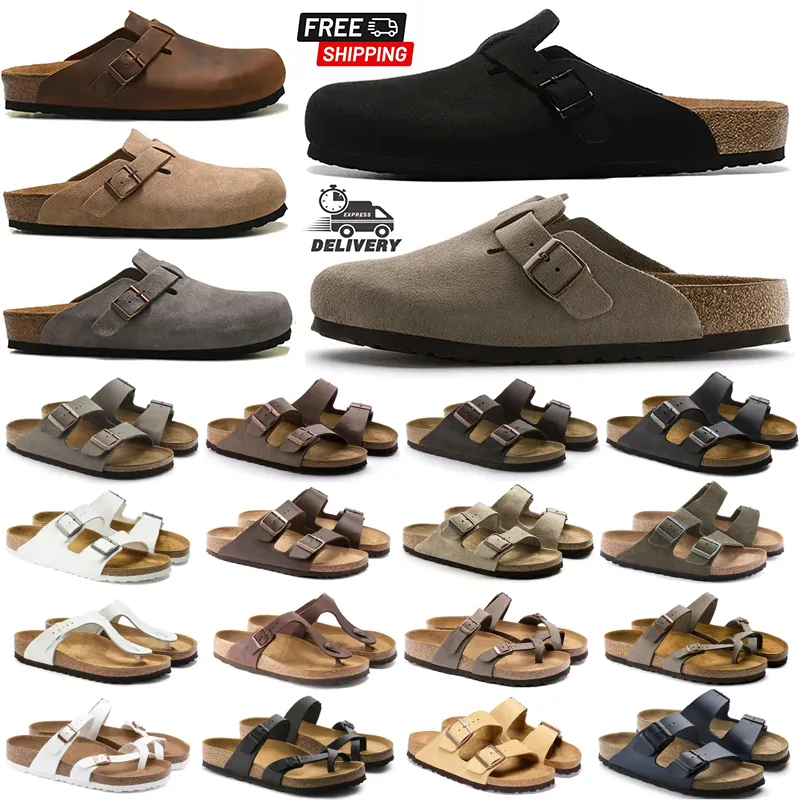 Free Shipping clogs brikenstocks Designer sandals slides shoes heels berkinstocks slippers mens womens sandles mules Flip Flops Arizona Boston hotsale sizee35-46