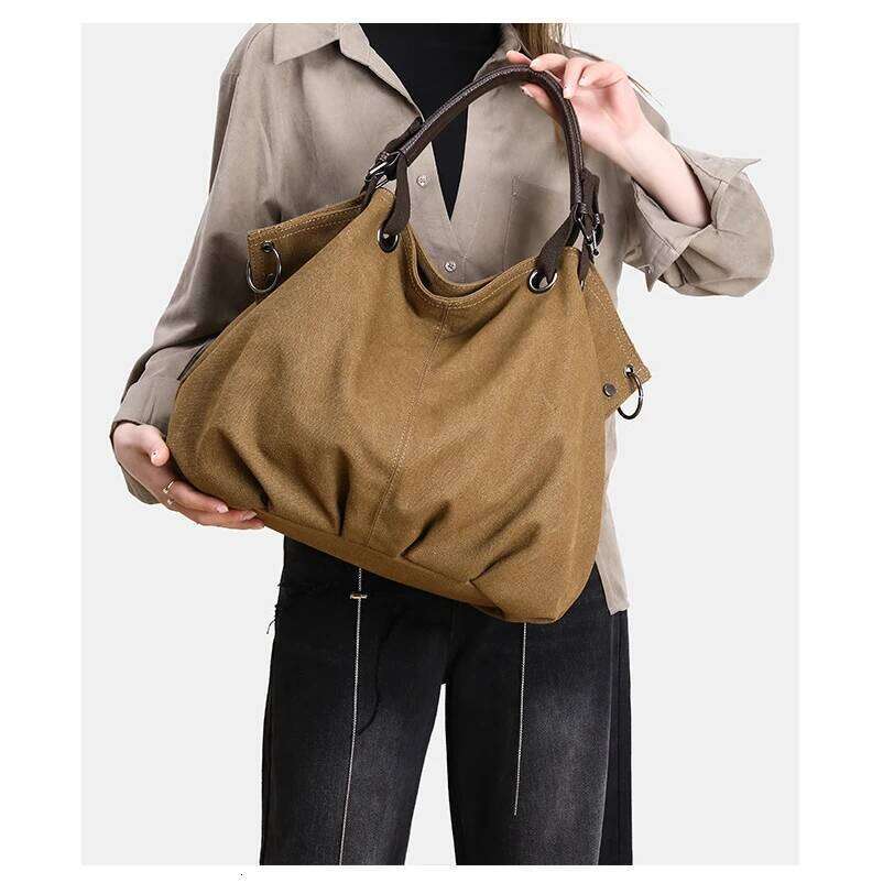 for Women CrossBorder Supply Of Canvas Fabric Leisure Shoulder Bag Ladies Embroidered Han Female Pocket Purse