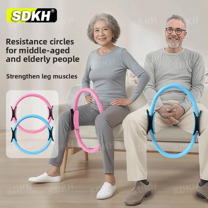Middle-aged Elderly, and Arm Muscle Building, Yoga Pilates Bands, Resistance Bands for Leg Training