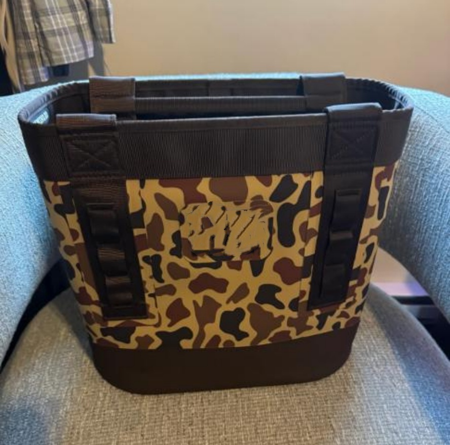 9 Colors Camino 35 Totes Bags Camo Cream Carry All Picnic Box Internal Dividers Mum Camping Lunch Bags Outdoor Durable Beach Totes Water proof Large Sports Bag 0905