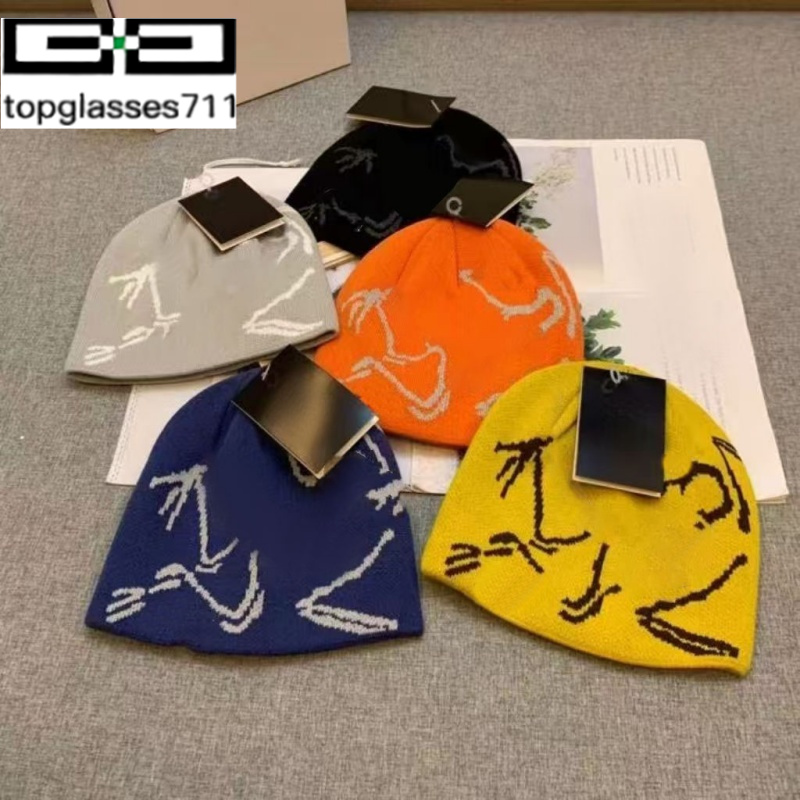 Desianerluxury beaniefashion brand emproidere0classic ancient bird patterncashmere hats Outdoorautumn and winter warmth cap for men