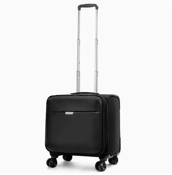 Men travel trolley suitcase 16 inch Rolling suitcase 18 inch Oxford Rolling Cabin suitcase Underseat luggage Suitcase Bags Z250905