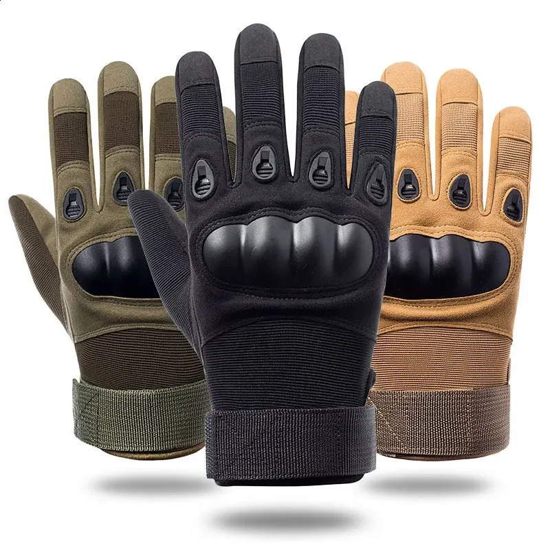 Outdoor Tactical Gloves Men Protective Shell Mittens Antiskid Workout Fitness For Women 250904