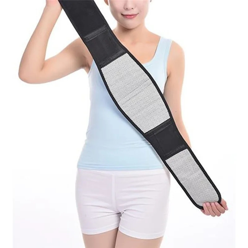 Adjustable Waist Selfheating belt protector Back Support Belt Lumbar Brace Massage Band Health Care 250905