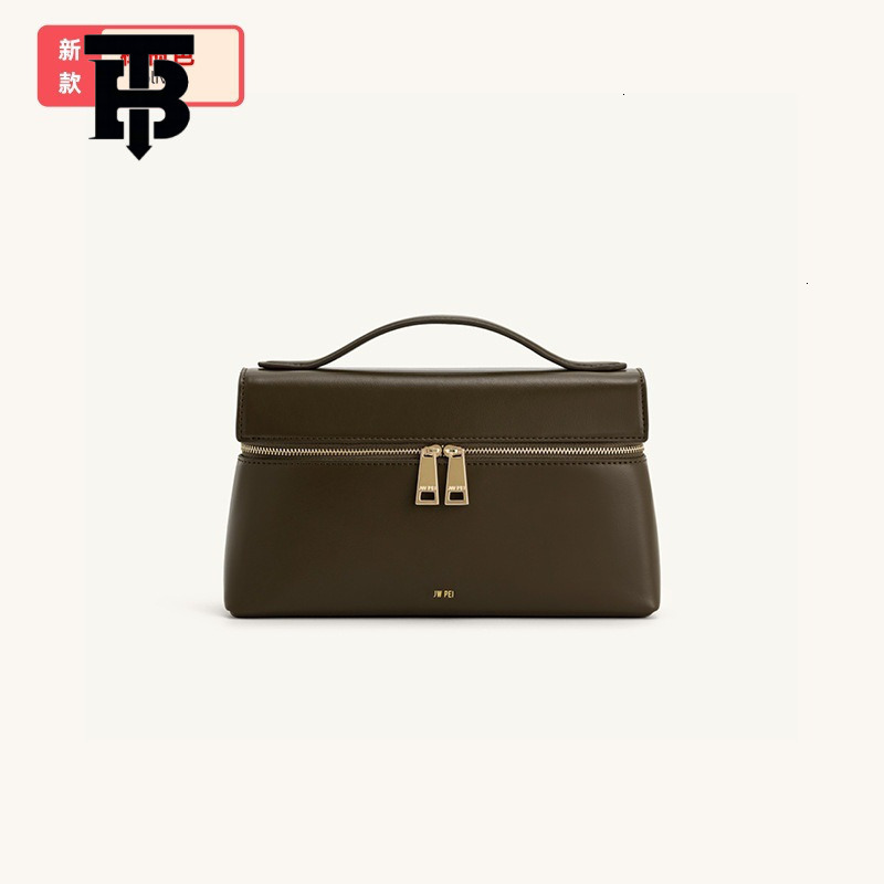 Luxury Bag TB BHULAMTE Designer Bag Cross-border JWPEI Lunch Box Bag New Niche Design Shoulder Bag Crossbody Bag Handbag Tote Bag Genuine Leather Wome