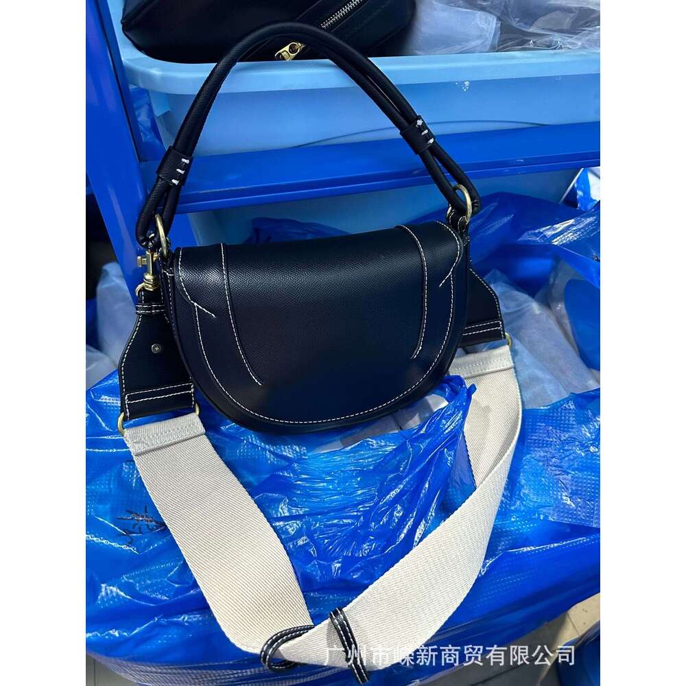 ZR Red Crossbody for Women 2025 Summer New Saddle Color Block Stitching Handbag Flap Bag