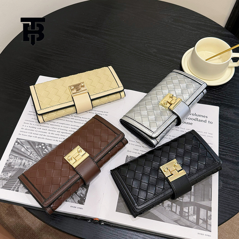 Luxury Brand Designer Purse Exclusive Women's Long Wallet Classic Short Wallet Trendy Multi-Card Slot Card Holder Wholesale Factory Direct Shipme