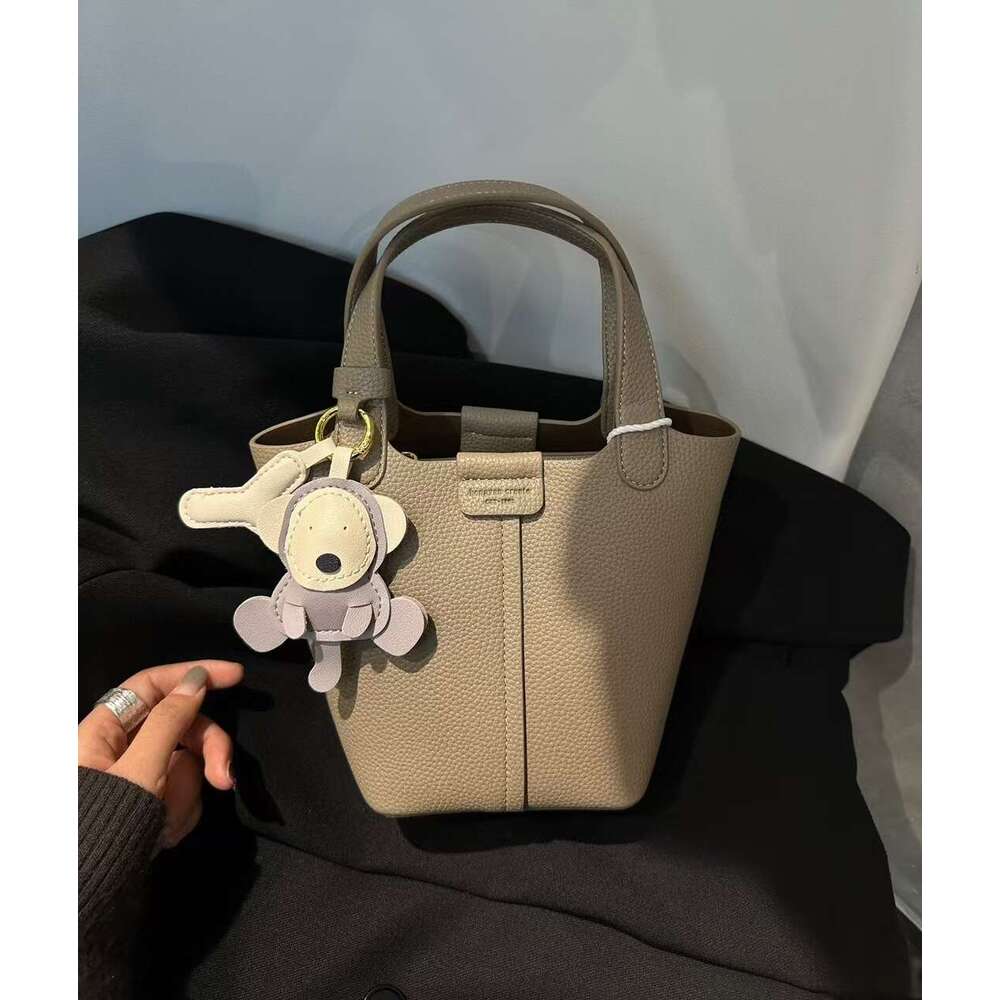 Handheld Basket 2025 Spring Summer New Single Shoulder Women's Versatile Crossbody Bucket Bag