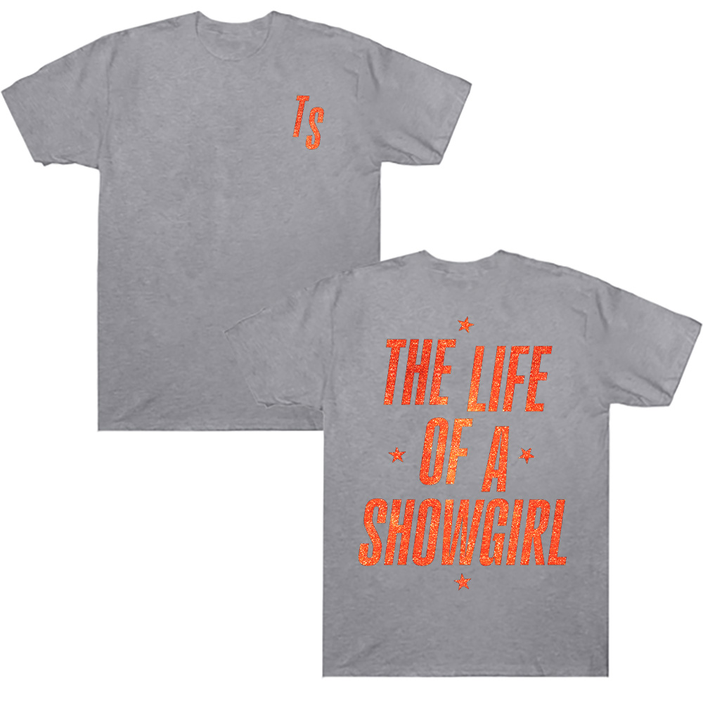 Comfort Cotton Vintage The Life of A Showgirl T-shirts New Album 2025 Tees TS Gift for Fan Clothing Summer Fashion Men Women Top