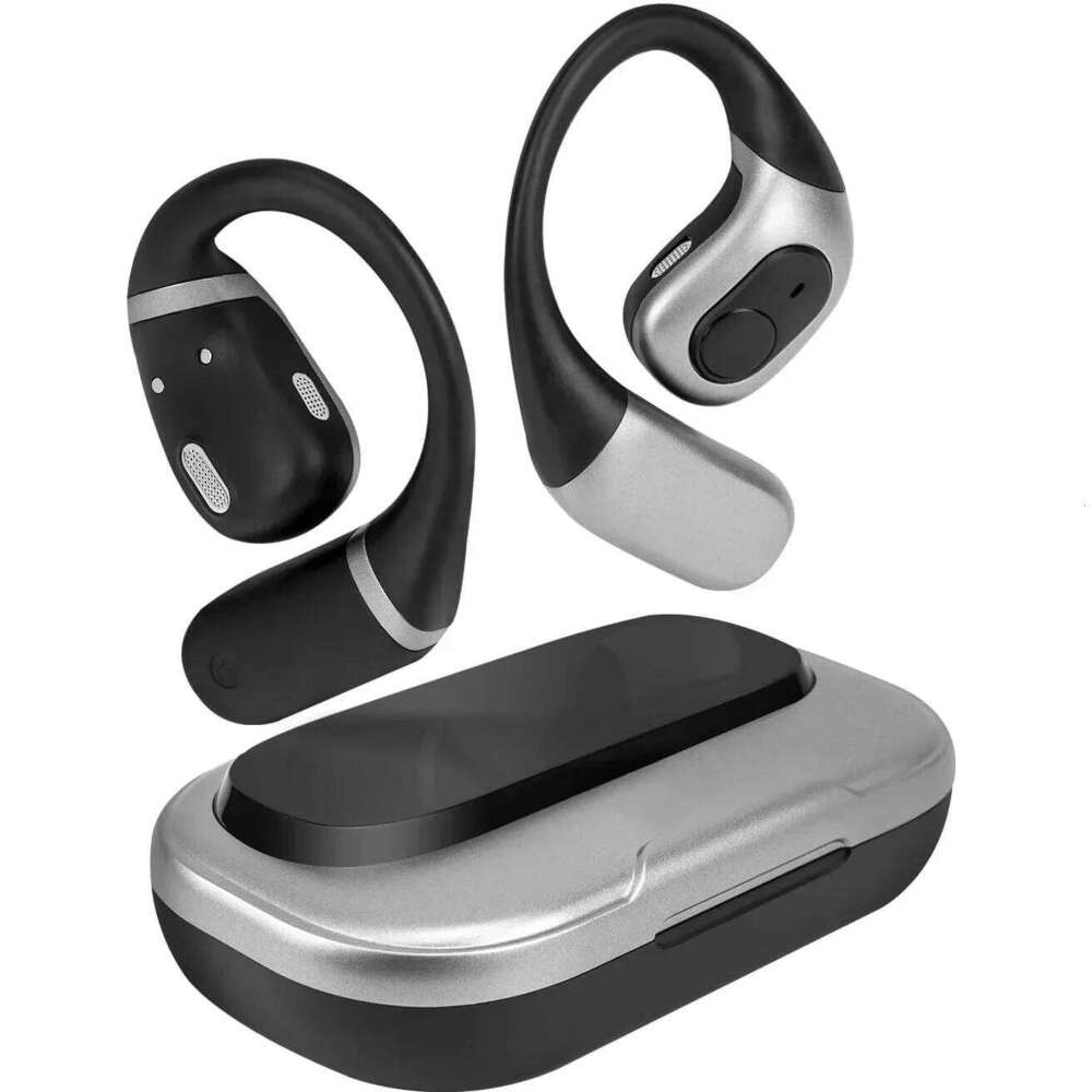 Open Ear Headphones OWS Bluetooth 5.3 Wireless Earphones Air Conduction Headphones Stereo Sound Sports Earbuds For Running Gym