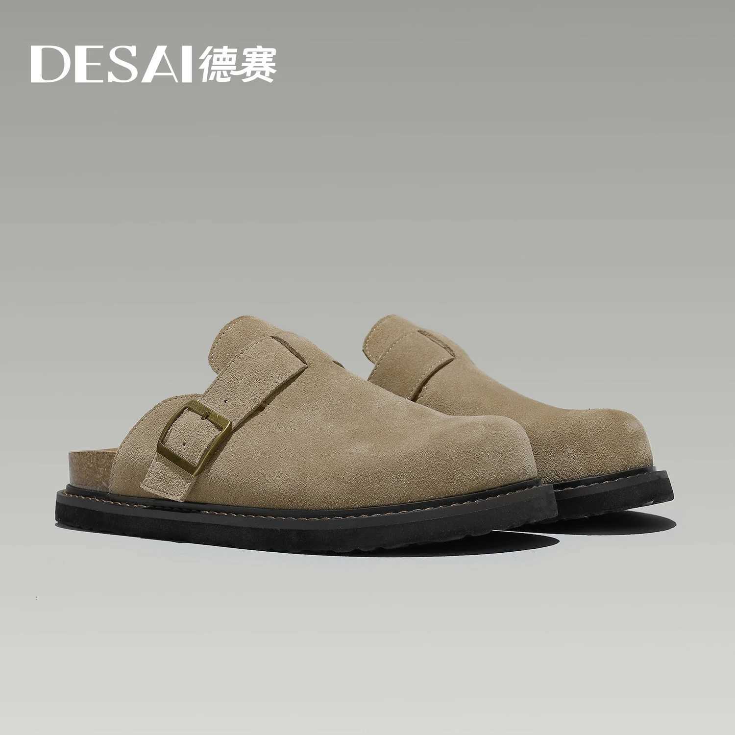 DESAI Summer retro Birkies breathable versatile flat casual shoes for men W250905