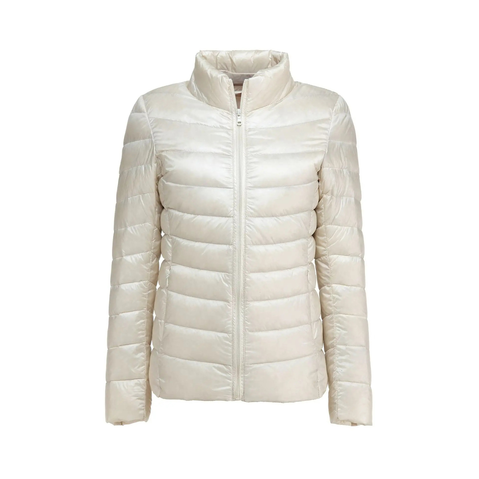 Womens Short Lightweight Cotton Jacket Tailored Down Korean Thin and Versatile Girls 250905