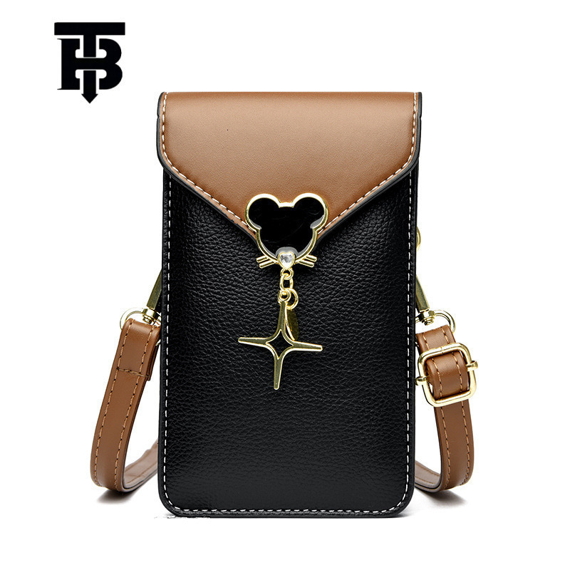TB BHULAMTE Designer Bag 2025 Summer Luxury Bag New Women's Phone Bag Single Shoulder Crossbody Bag Fashionable Textured Vertical Small Bag Whole