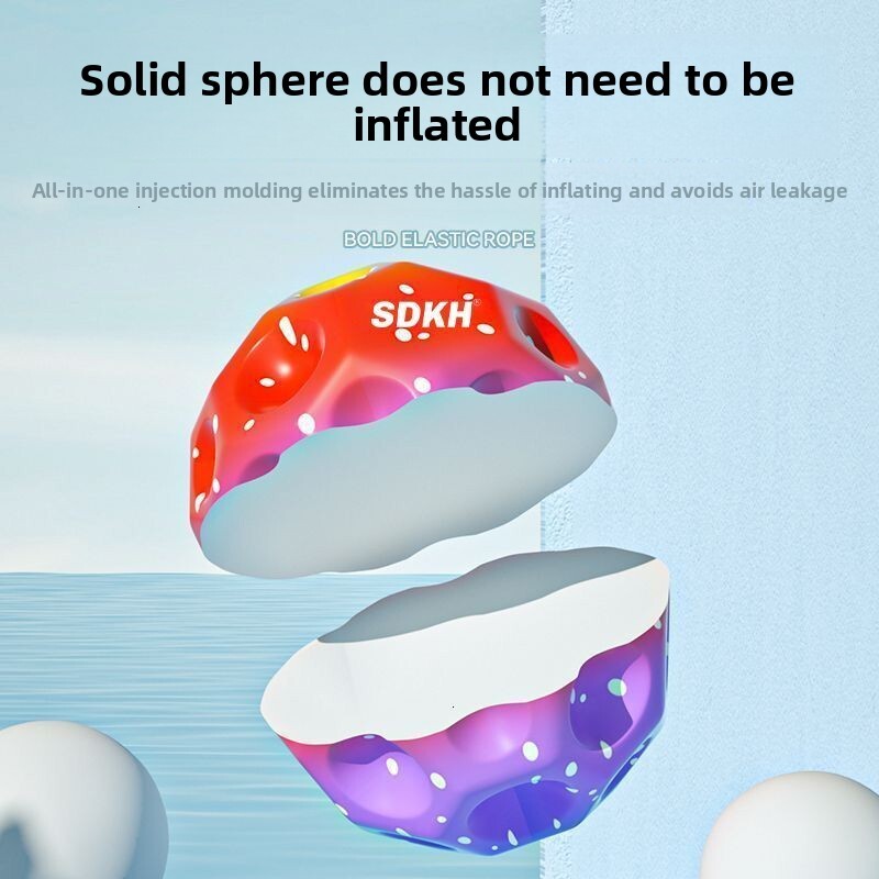 SDKH Moon Elastic Wrist Stress Relief Rebound Rope Children's High Elasticity Swing Ball