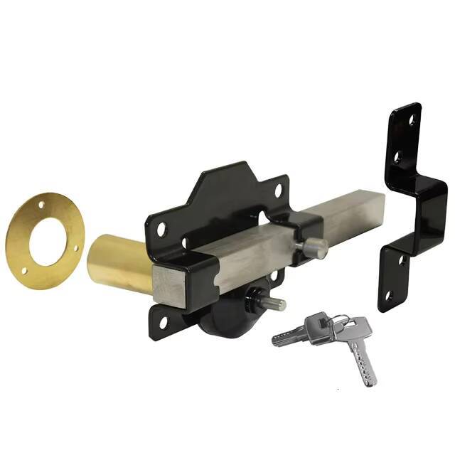Long Throw Door Lock, Single Open, SS304 Bolt, with 5 Brass Keys, 50/70mm Cylinder