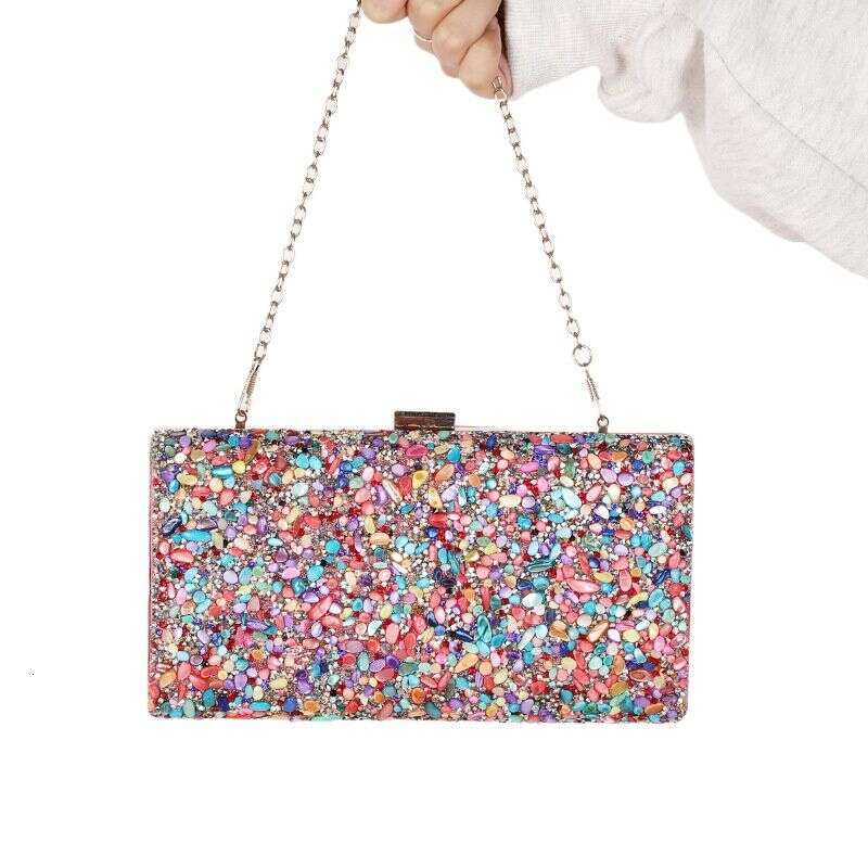 New Shell Dia Dinner Dia-Encrusted Women's High-End Banquet Dress Bag
