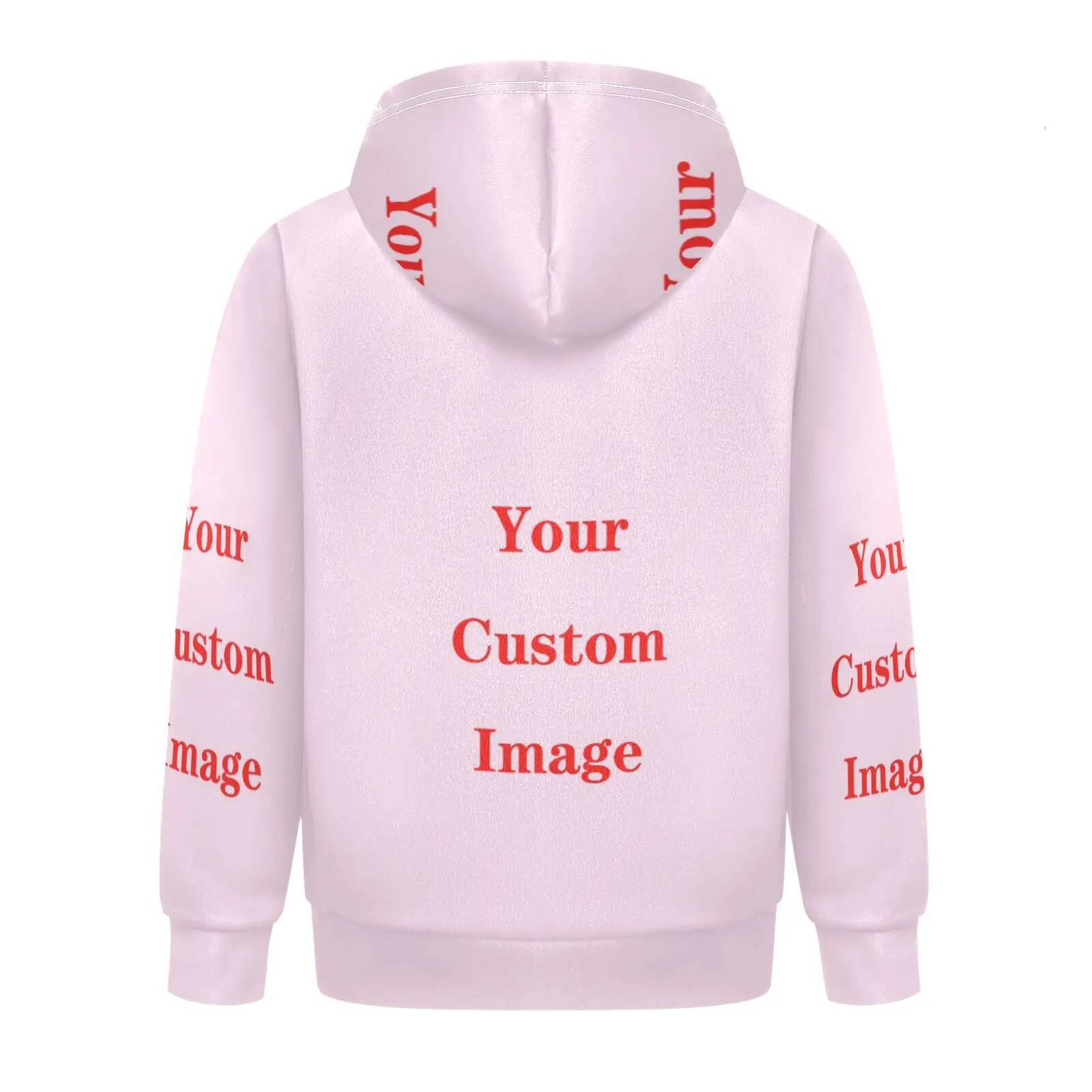 2025 Sweatshirts Kids Boys Girls Clothes Hooded Custom Pattern Hoodie Children's Pullover Tops Autumn Early Winter Hoodies Coat