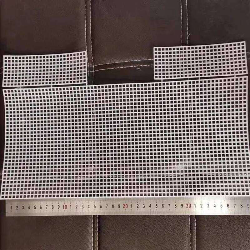Knitting Weaving Plastic Mesh Sheet DIY Sewing Woven Purse Making Supplies Crochet Projects Bag Accessories 240725