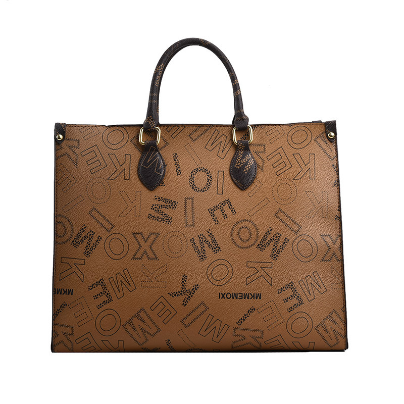 Luxury Brand Designer Bag Women's Bag 2024 New Fashionable Large Capacity Old Flower Tote Bag Handbag Commuter Women's Bag Gift