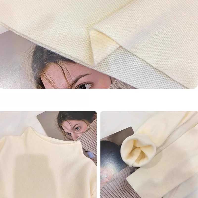 Autumn Winter Turtleneck Sweater Women Knitted Pullovers Women Fashion New Solid Tops Long Sleeve Bottoming Knitted Sweater Z250905