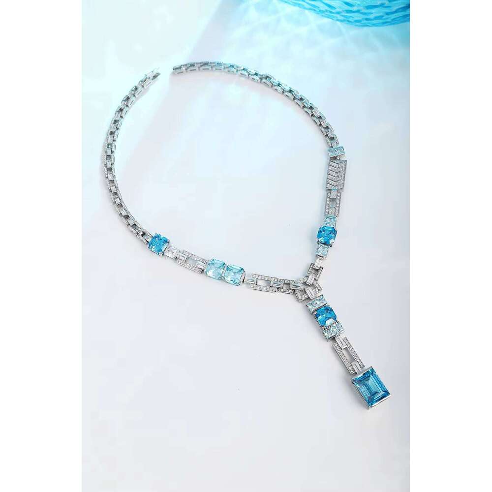 Cultivate Moissanite Material for Customizable Ladies' Necklaces of High Quality Customized Necklace Chain