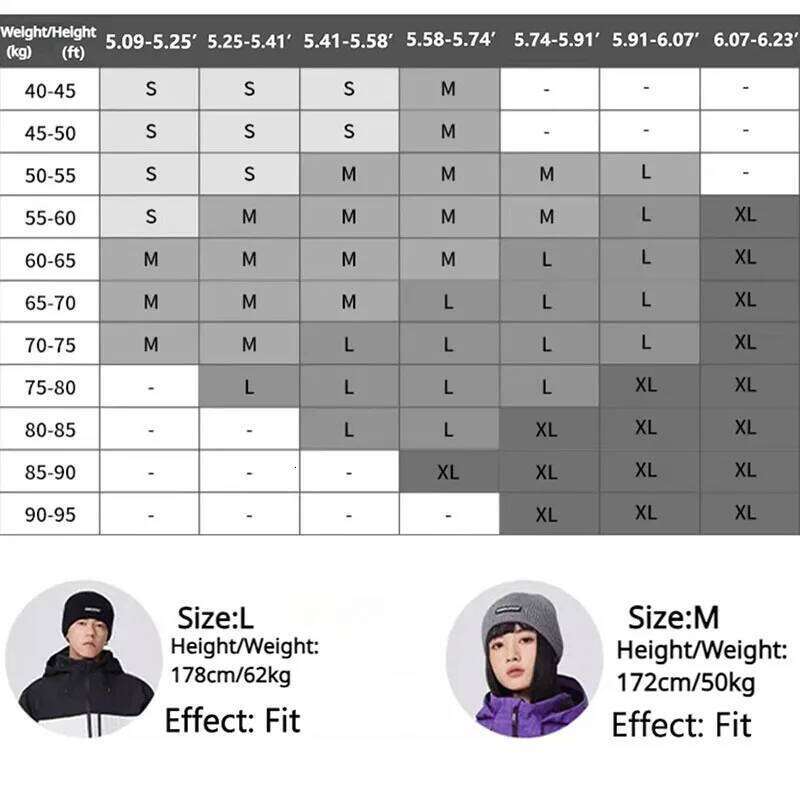 2025 New Outdoor Sports Men's One Piece Ski Windproof Skiing Suits Breathable Thermal Snowboarding Pants Clothing Sets