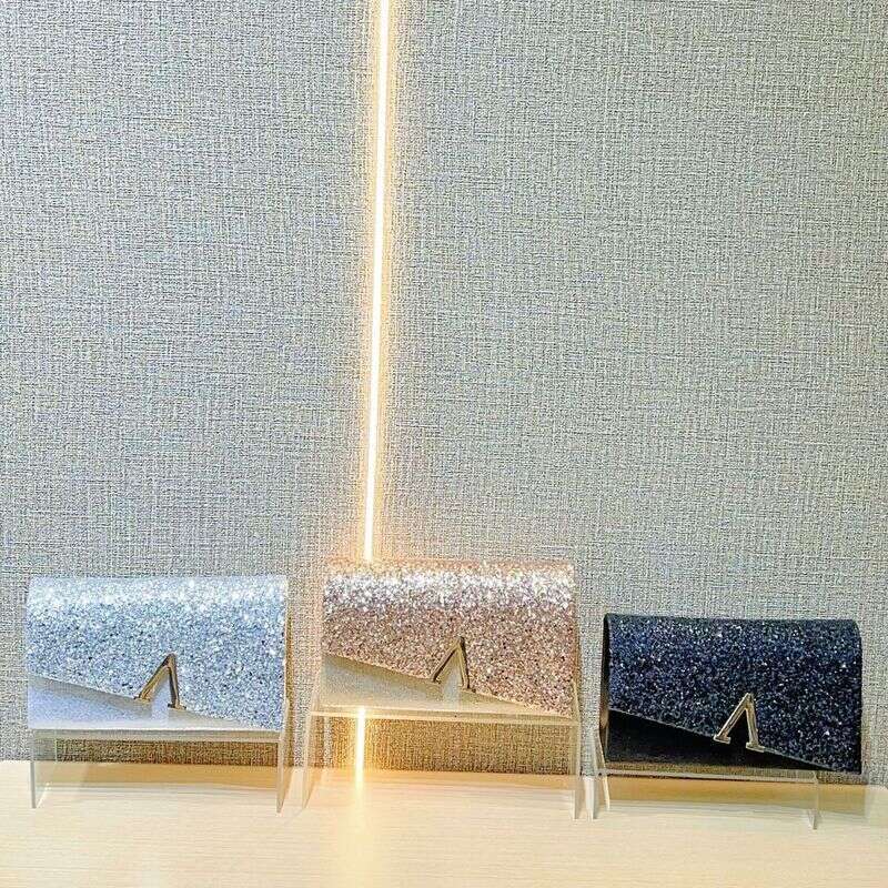 New Glitter Handbag Wedding Bridesmaid Dress Ladies Crossbody Bag