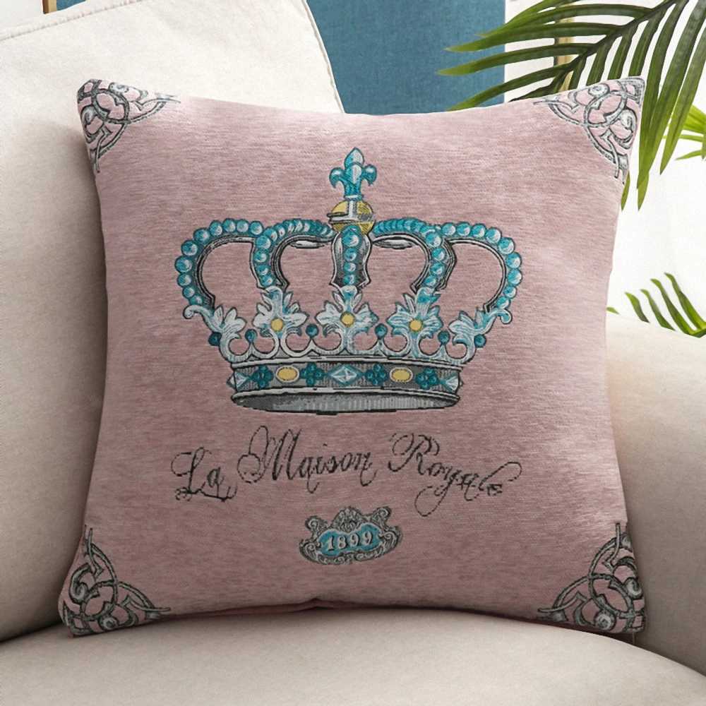 Luxurious Light luxury embroidered pillowcase Square living room Sofa cushion Cervical Pillow Sleeping Pillow Dormitory Pillow Household Y251105