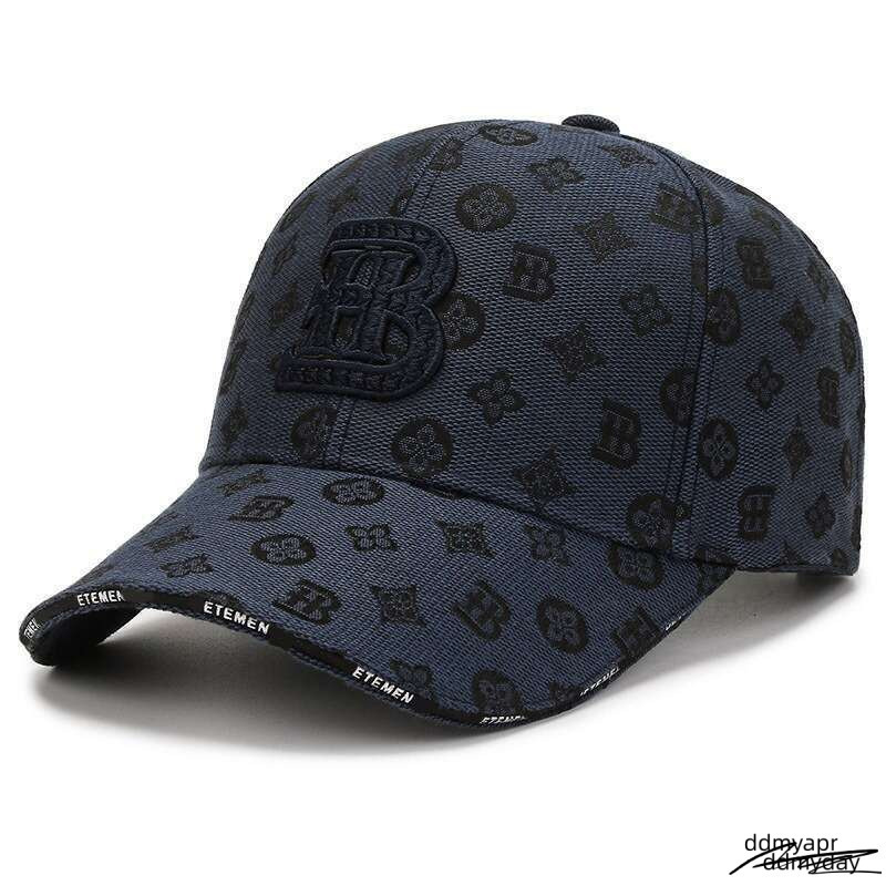 Korean Style Ddmyday Trendy ddmyday Baseball Wide Brim Face Slimming Sun Protection Duckbill Cap Letter Embroidery Print Hat Unisex Ddmyday Ddmyday