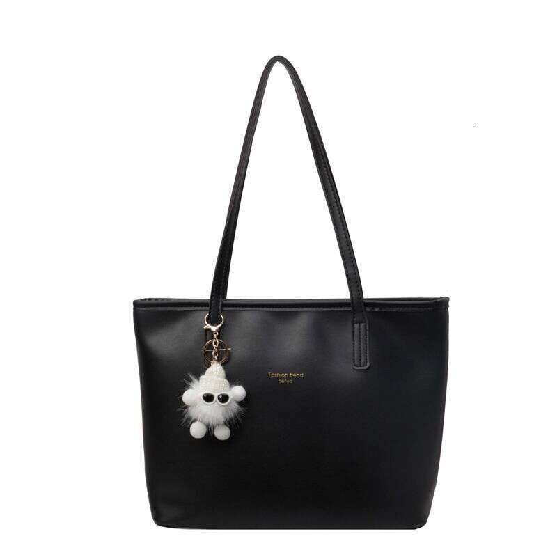 Tote Large Capacity New Versatile Commuter Women's 2024 Trendy And Simple Student Shoulder Bag