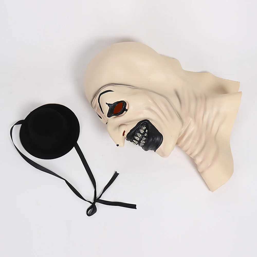 Joker Latex Mask Terrifier Art The Clown Cosplay Masks Horror Full Face Helmet Halloween Costumes Accessory Carnival Party PropsXJ250905