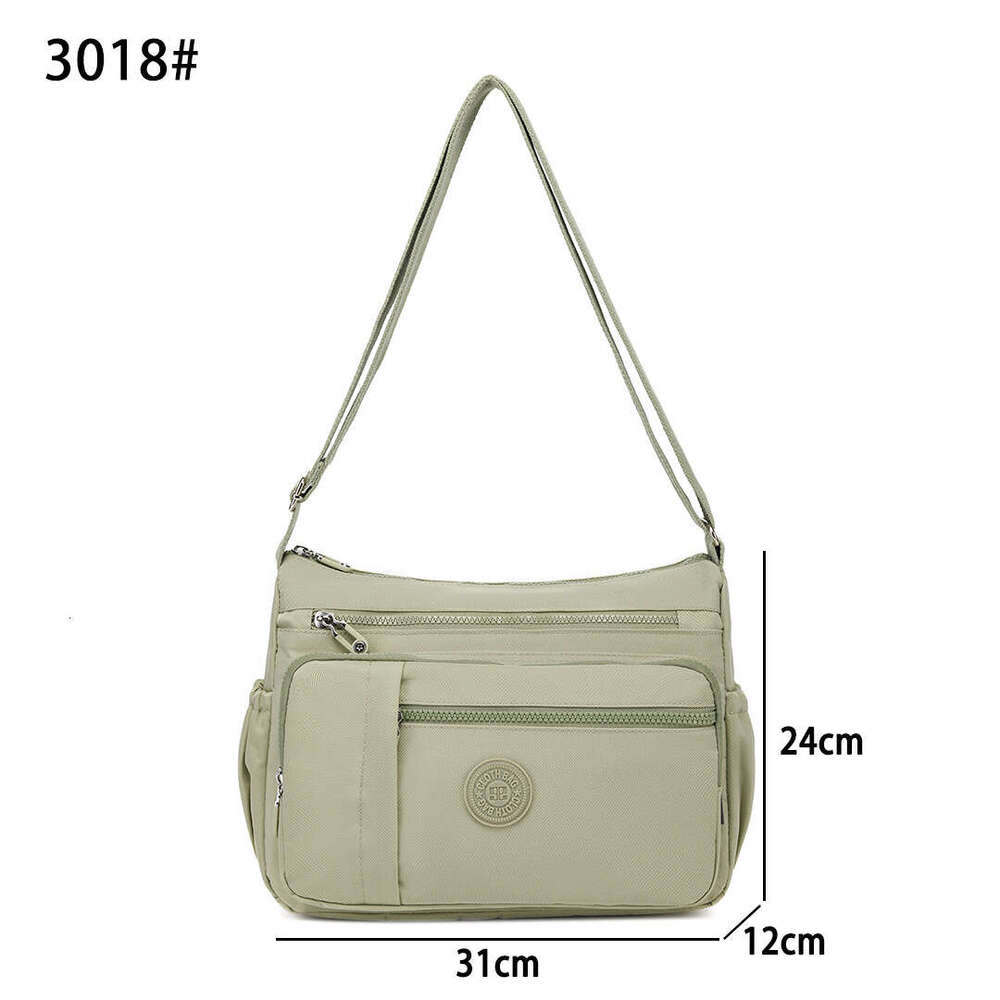 Casual Travel Mommy Water-Resistant Nylon Crossbody Bag