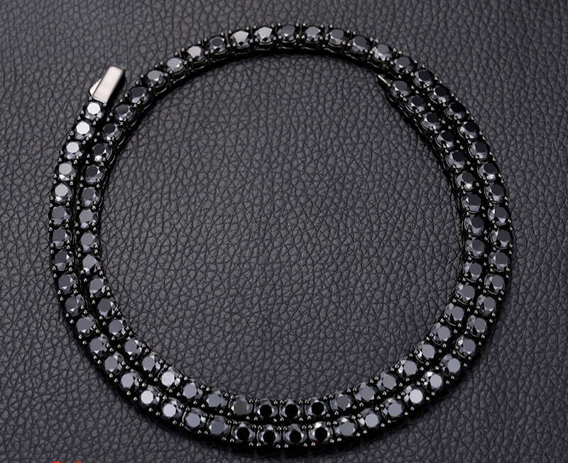 Fashion Trends Cuban Moissanite New Trendy Arrivals Hot Selling Iced Out Hip Hop Tennis Chain Necklace