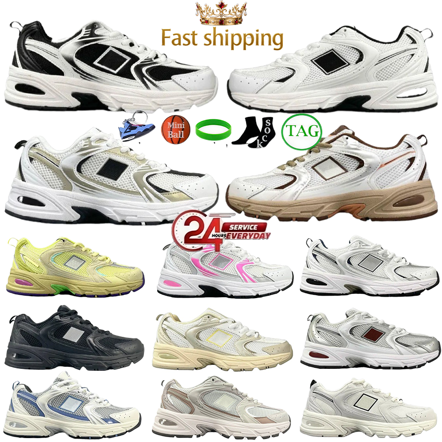 Designer Men's Double Casual Shoes Outdoor Sports Running Shoes New Couple Shoes/Women's Sports Shoes 530 Sports Shoes Grey Sier