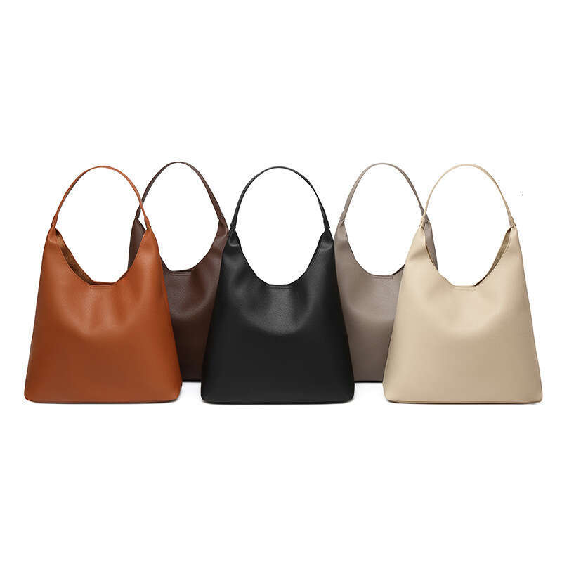 Trendy Commuter Tote for Women 2025 New Fashion Solid Color Textured Shoulder This Year's Popular Underarm Bag