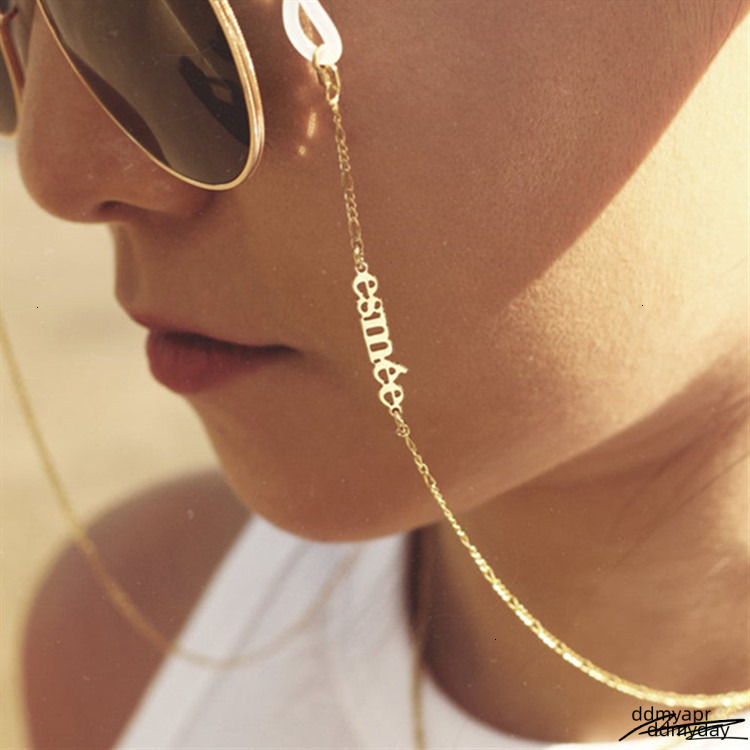 Ddmyday New Stainless Steel ddmyday English Name Glasses Chain Ddmyday Ddmyday Ddmyday Ddmyday